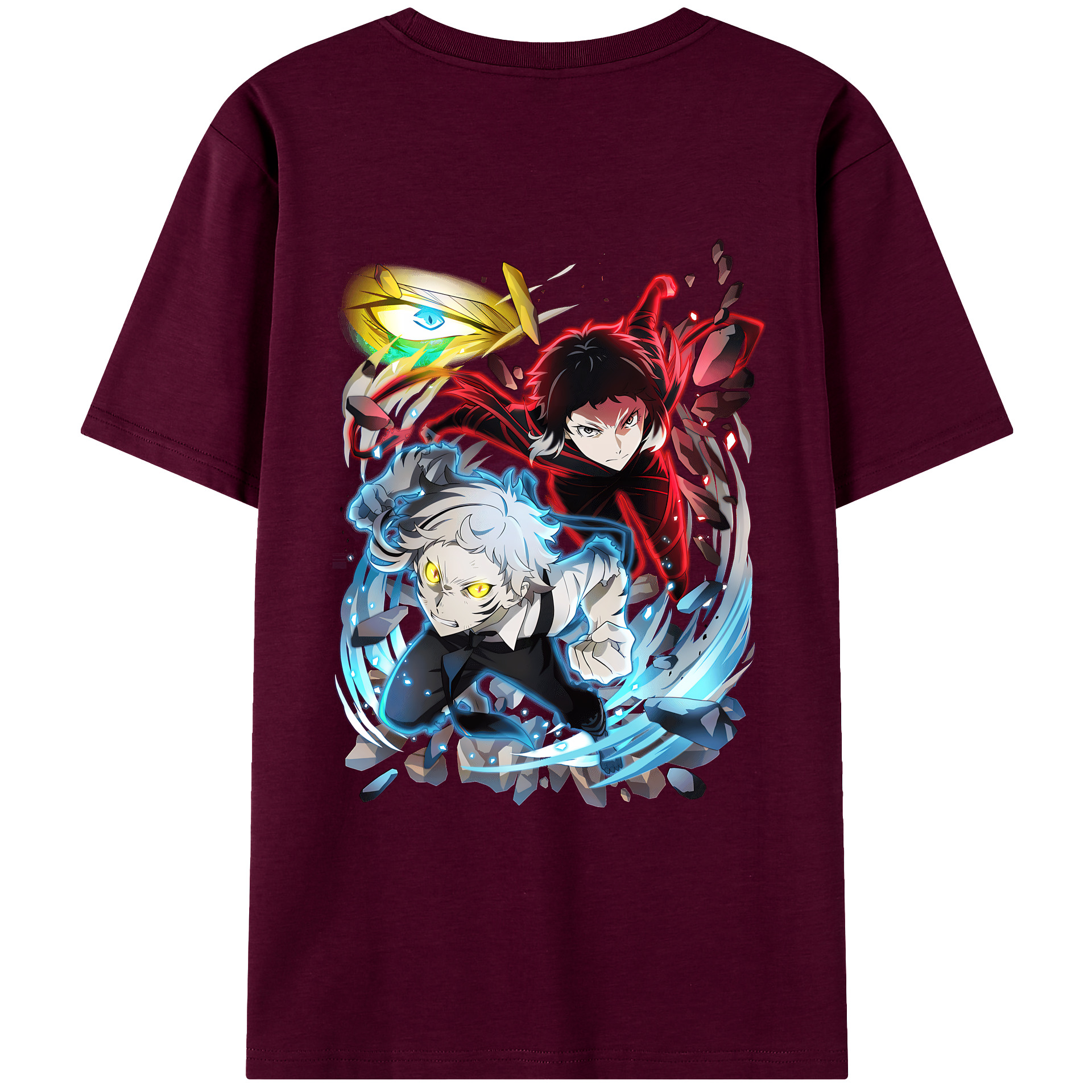 （画像用） 文豪ストレイドッグス Bungo Stray Dogs レディース半袖Tシャツ(バックプリント)